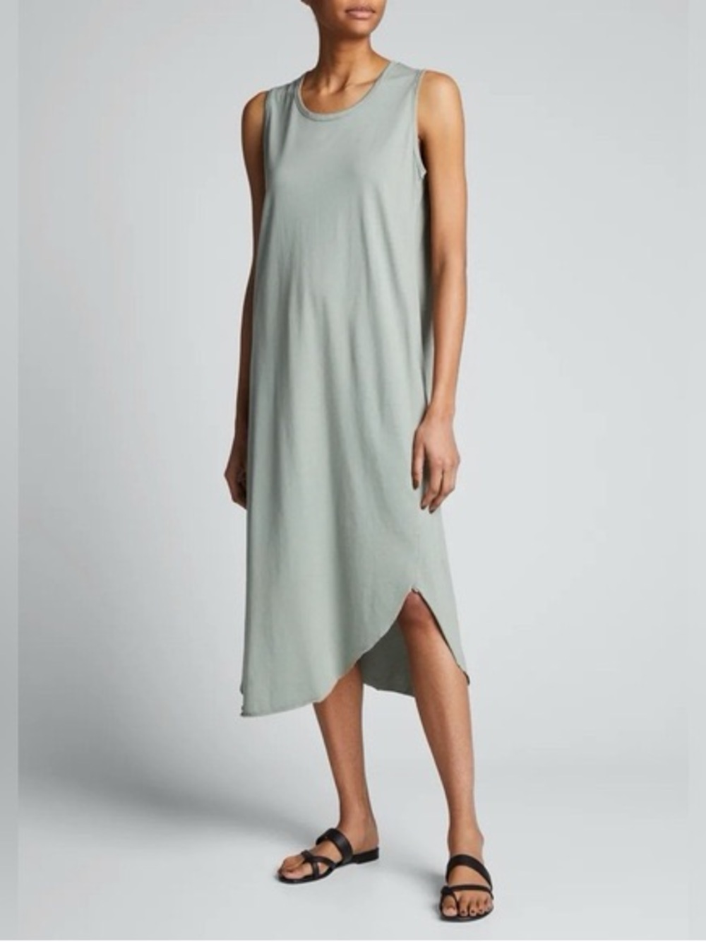 Frank & Eileen Easy Side Slit Tank Midi Dress Size M